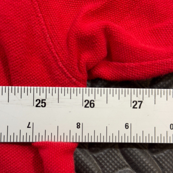 Champion Ohio State Buckeyes Polo-Shirt Men's XXL Red NCCA Football Short Sleeve - Picture 5 of 6